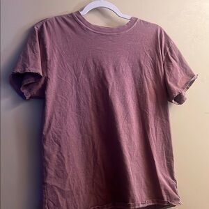Aeropostale Pink Short Sleeve Tee Classic Crew
